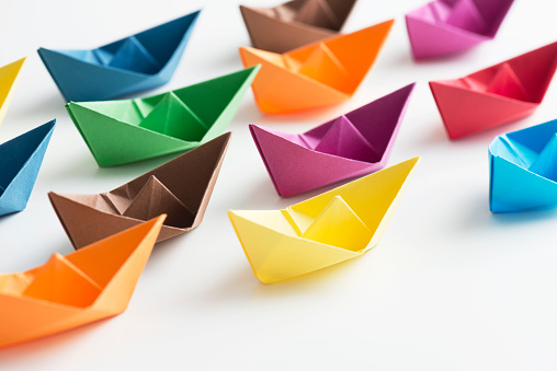 paper boats